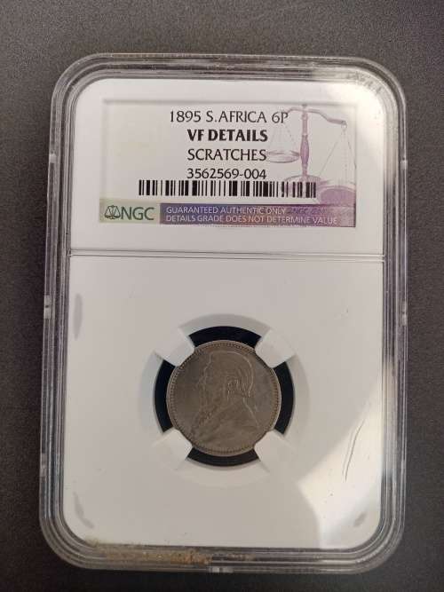 1895 ZAR 6P COIN