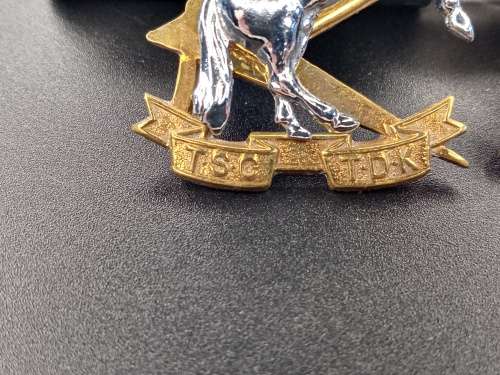 TDK badge x2 set