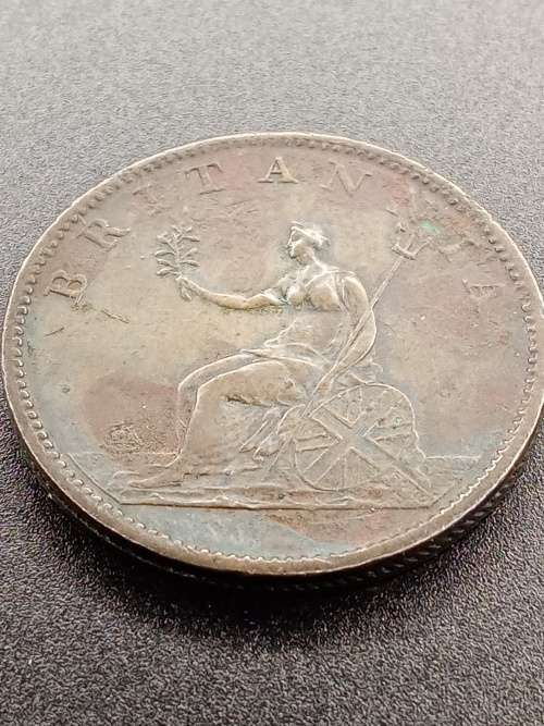 1807 George 3rd 1/2 penny