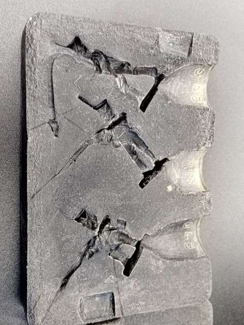 Molds for lead soldiers