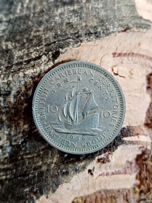 1956 British caribbean territories coin