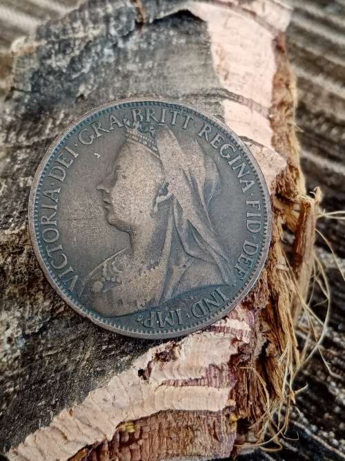 1897 penny UK