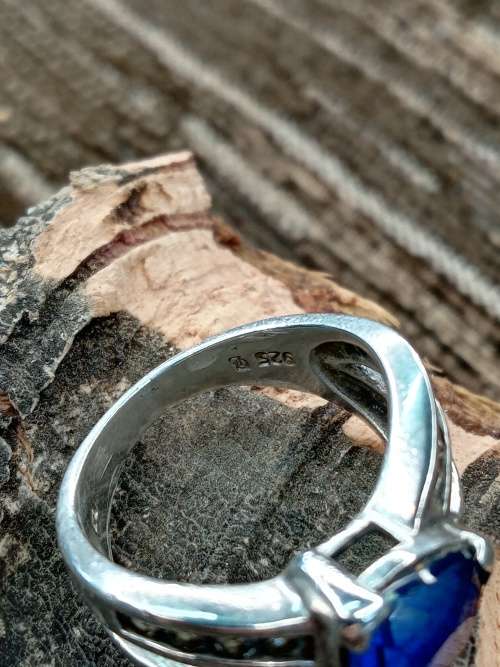 Ladies ring sterling silver Size L.5