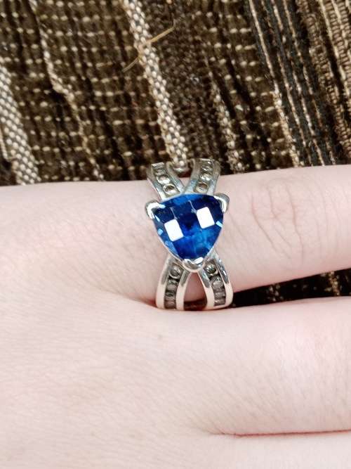Ladies ring sterling silver Size L.5