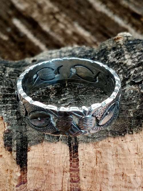 Ladies ring sterling silver Size N.5