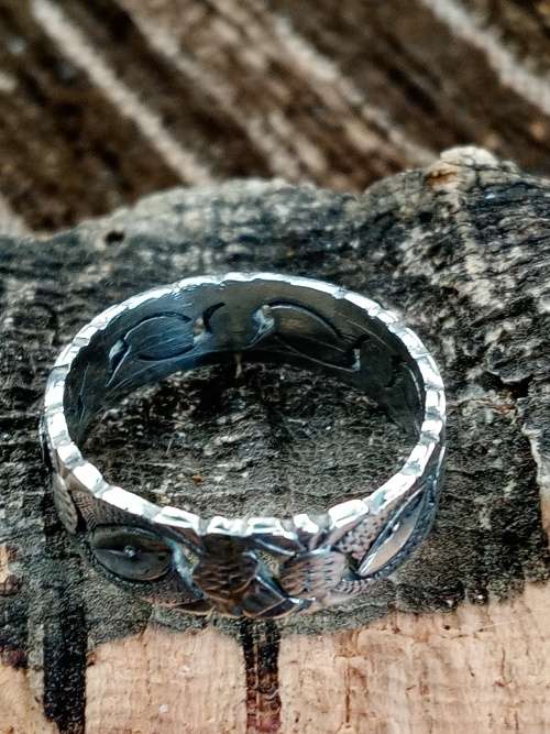 Ladies ring sterling silver Size N.5
