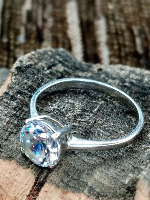 Ladies ring sterling silver Size M