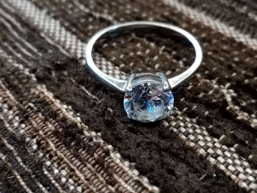 Ladies ring sterling silver Size M