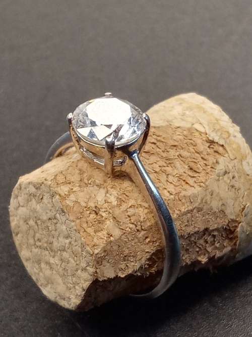 Ladies ring sterling silver Size M