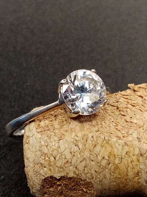 Ladies ring sterling silver Size M
