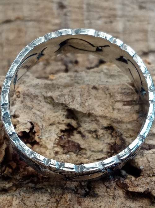 Ladies ring sterling silver Size N.5