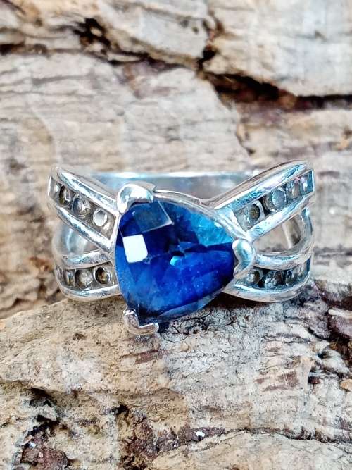 Ladies ring sterling silver Size L.5