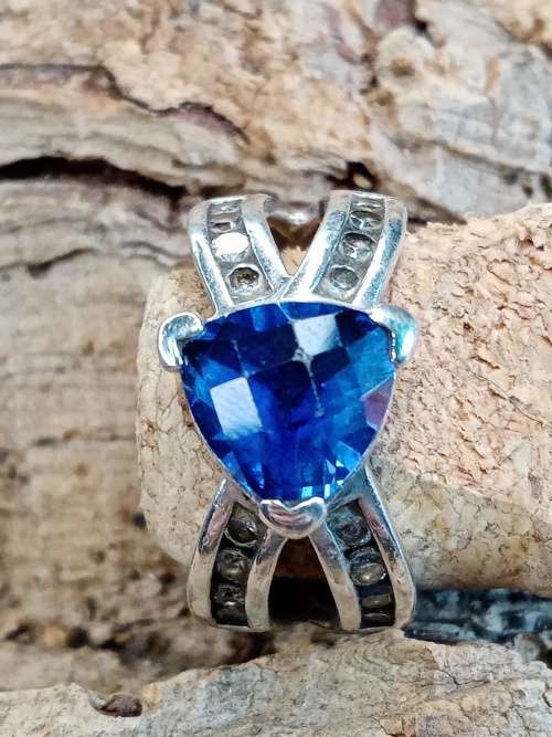 Ladies ring sterling silver Size L.5