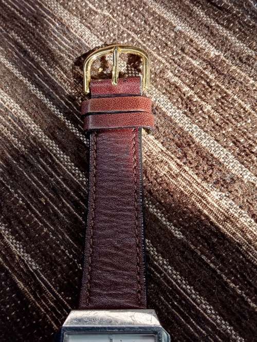 Oris quartz wrist watch 35mm lug to lug 29mm ex crown WORKING