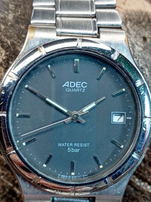 Adec Quartz wrist watch WORKING