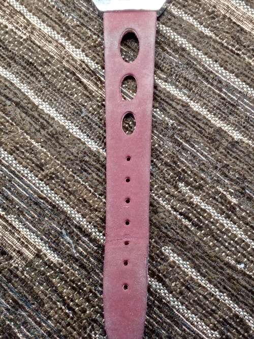 Junghans wrist watch manual wind 33mm ex crown WORKING