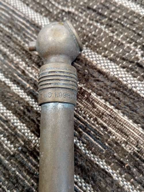 Vintage tyre pressure tester