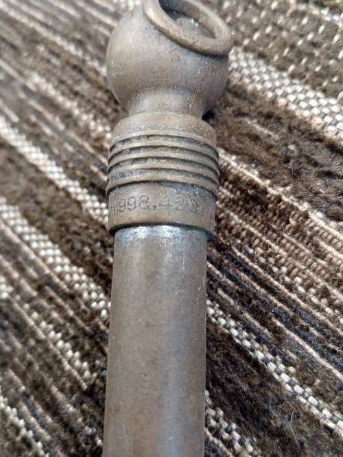 Vintage tyre pressure tester