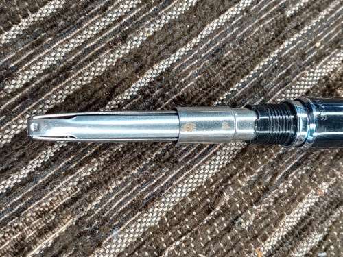 Vintage Parker 45 fountain pen in original box with paperwork