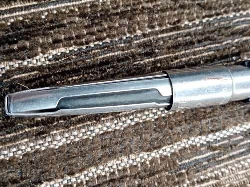 Vintage Parker 45 fountain pen in original box with paperwork