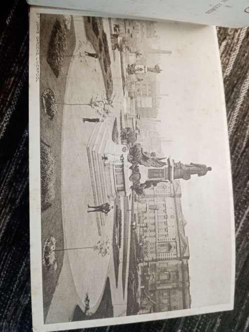 Vintage postcards booklet with 12 views Liverpool