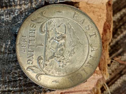 1937 East Africa 1 shilling