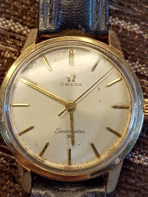 Omega seamaster 30 wrist watch REF:135.007-63 Calliber: 286 35mm ex crown WORKING