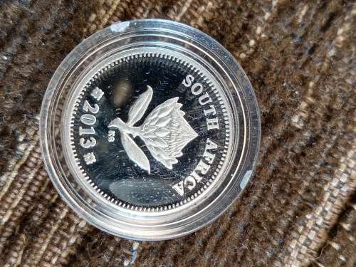 Tickey 2 1/2c Silver proof coin