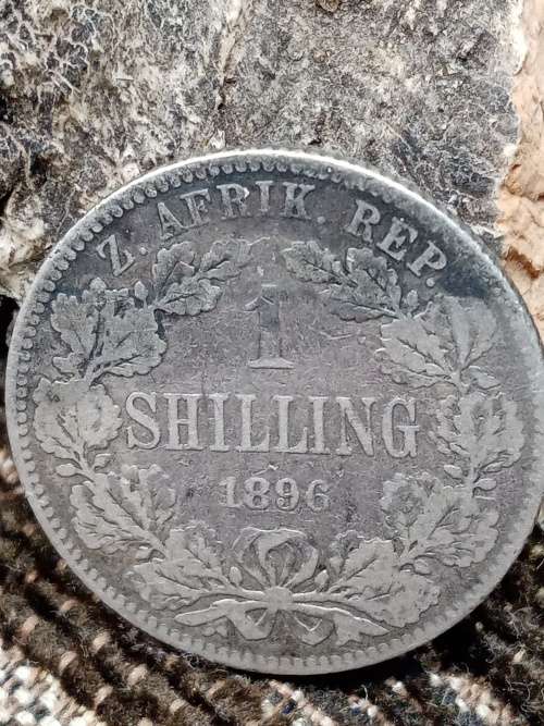 1896 ZAR 1 Shilling