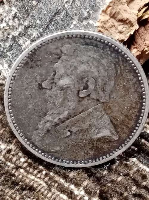 1897 ZAR sixpence