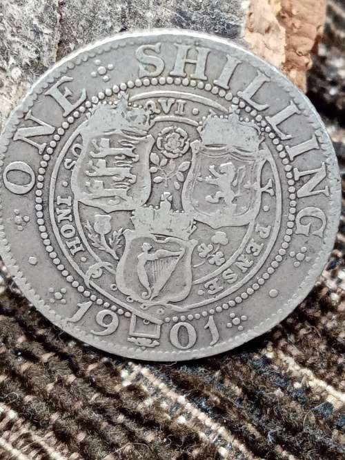 UK 1 shilling 1901
