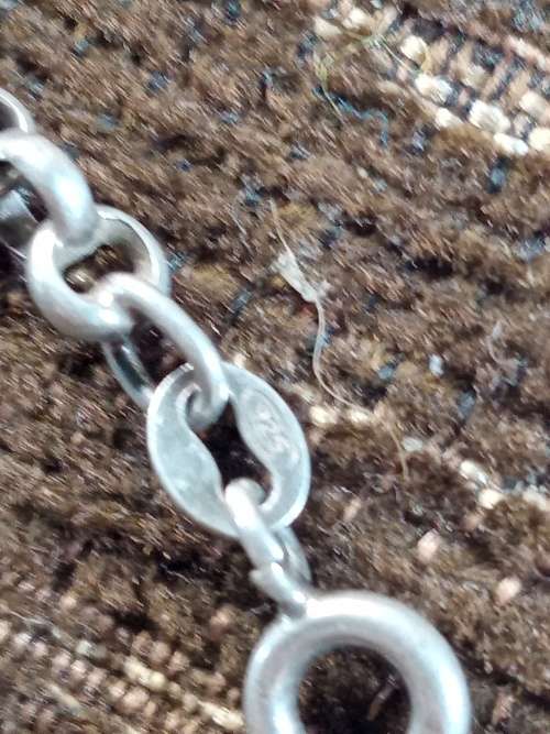 sterling silver bracelet 19.4cm