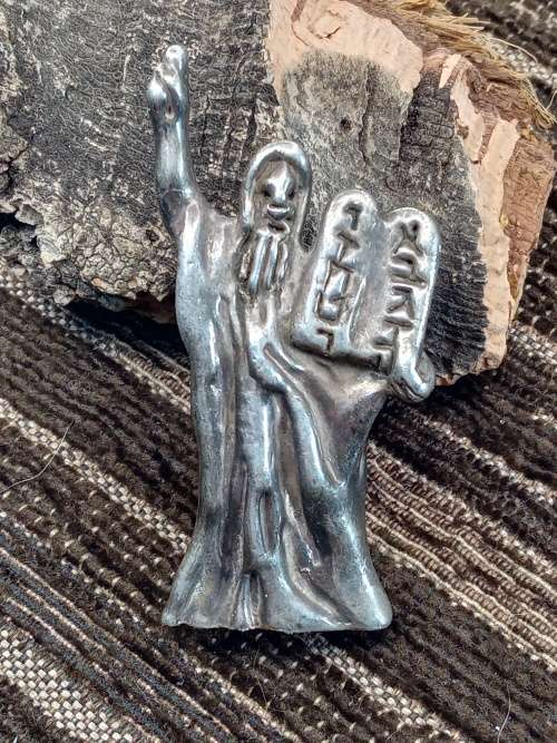 sterling silver ornament 57mm high 25mm wide