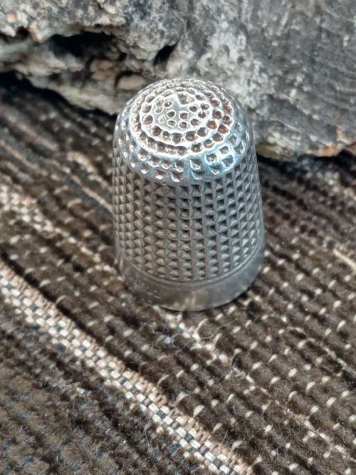 Sterling silver thimble