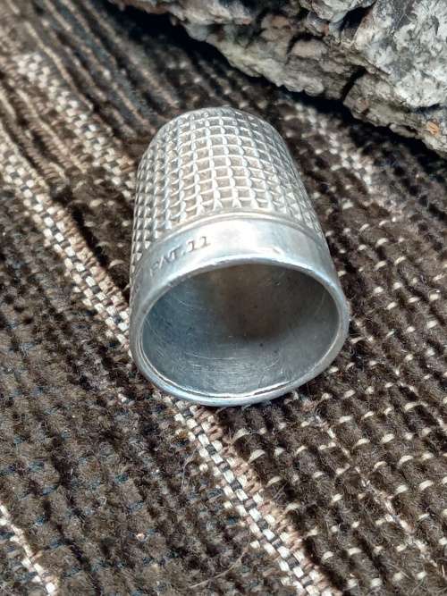 Sterling silver thimble