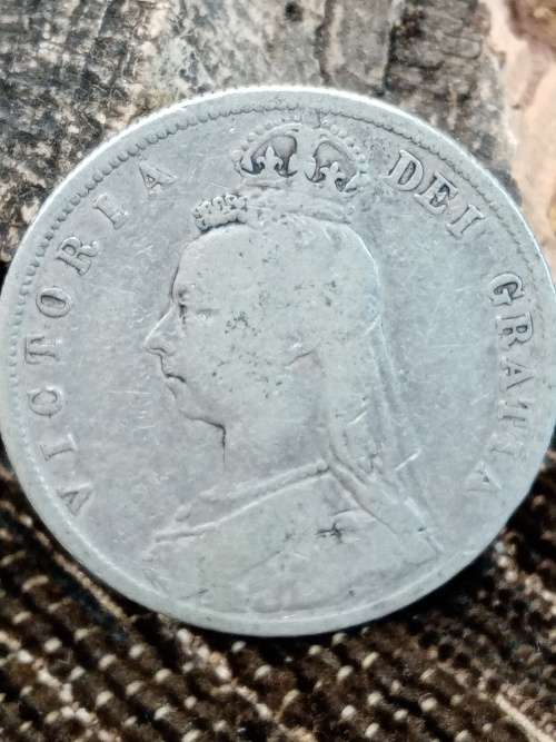 1888 UK 1/2 crown