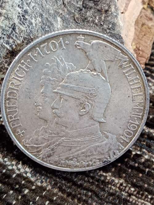 1901 Zwei mark coin