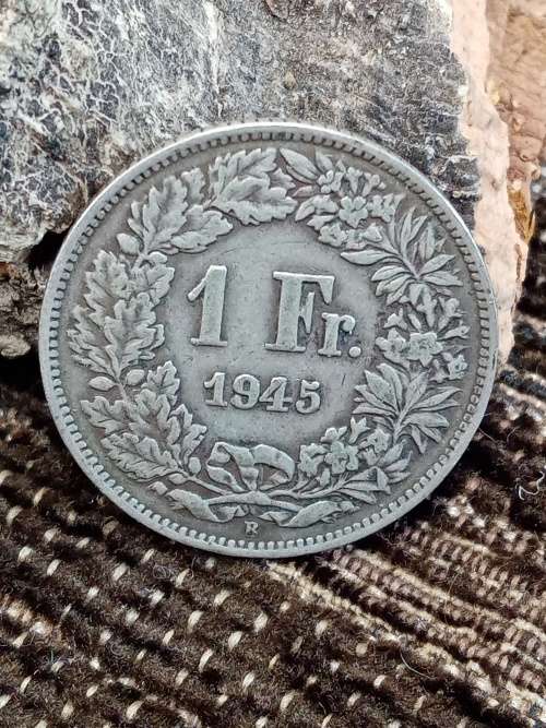 1945 Swiss 1 Franc