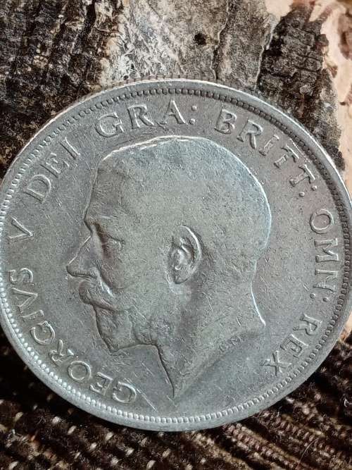 1918 UK 1/2 crown