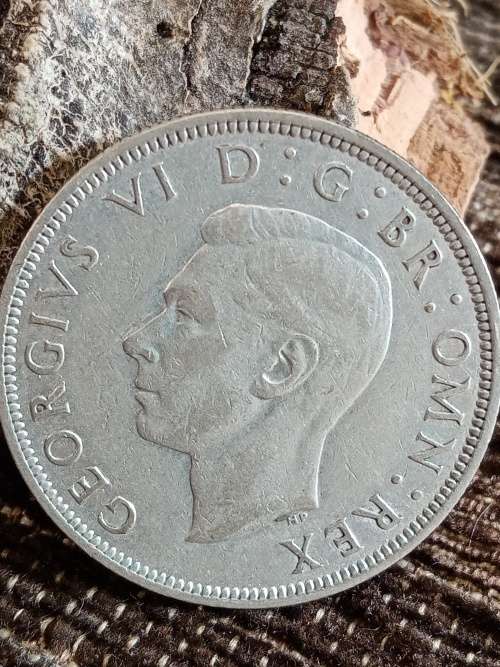 1942 UK 1/2 crown