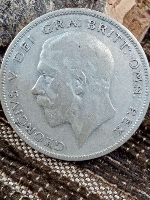 1929 UK 1/2 crown