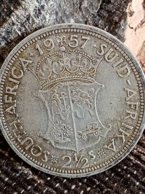 1957 2.5 shillings South Africa