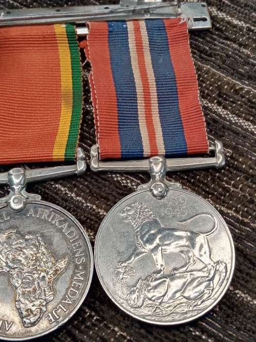 WW2 medal set to 85867 JC. Wentzel
