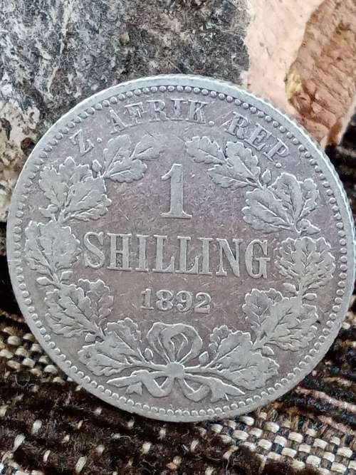 1892 ZAR 1 shillings