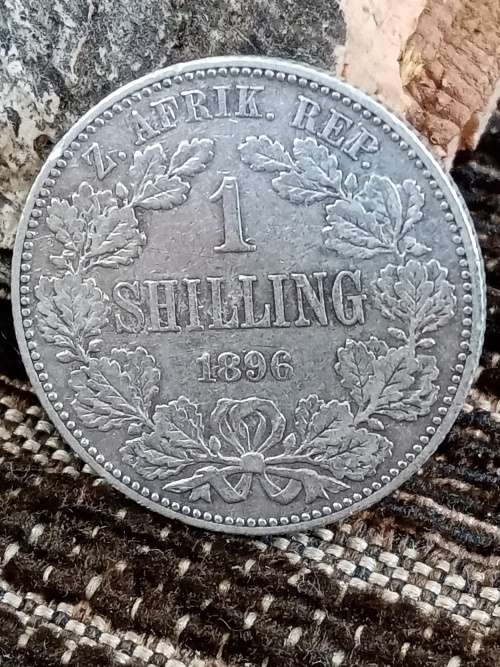 1896 ZAR 1 shillings