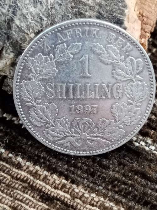 1897 ZAR 1 shilling