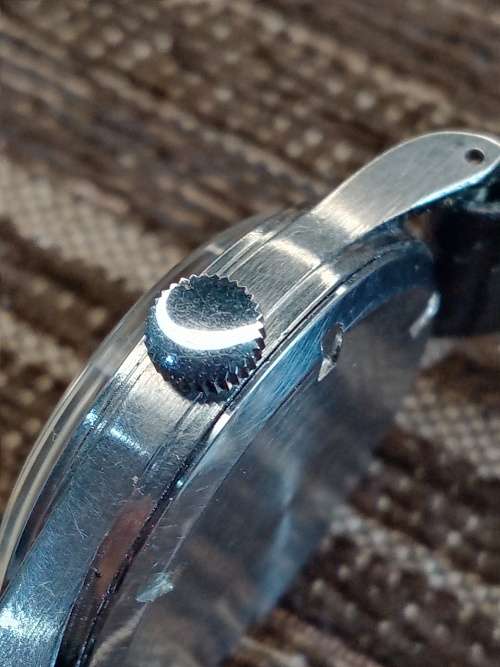 Olma deluxe wrist watch manual wind 31mm ex crown WORKING