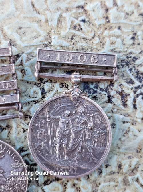 Set of medals To CJ Burns
