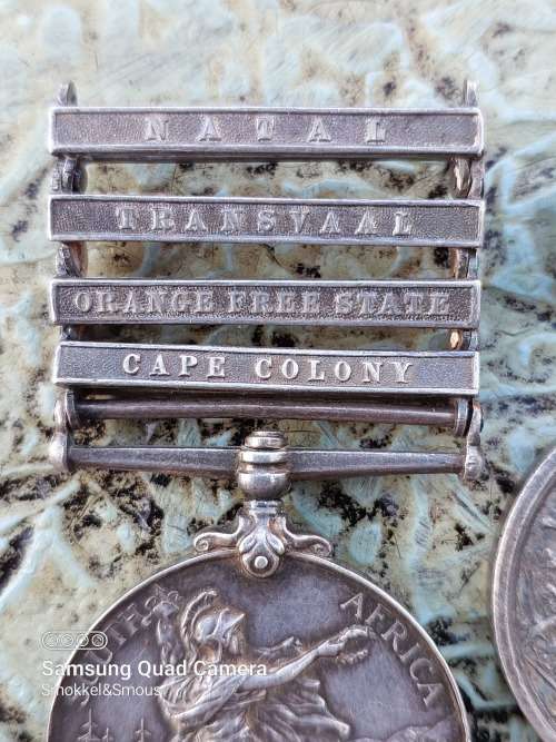 Set of medals To CJ Burns