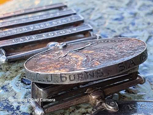 Set of medals To CJ Burns